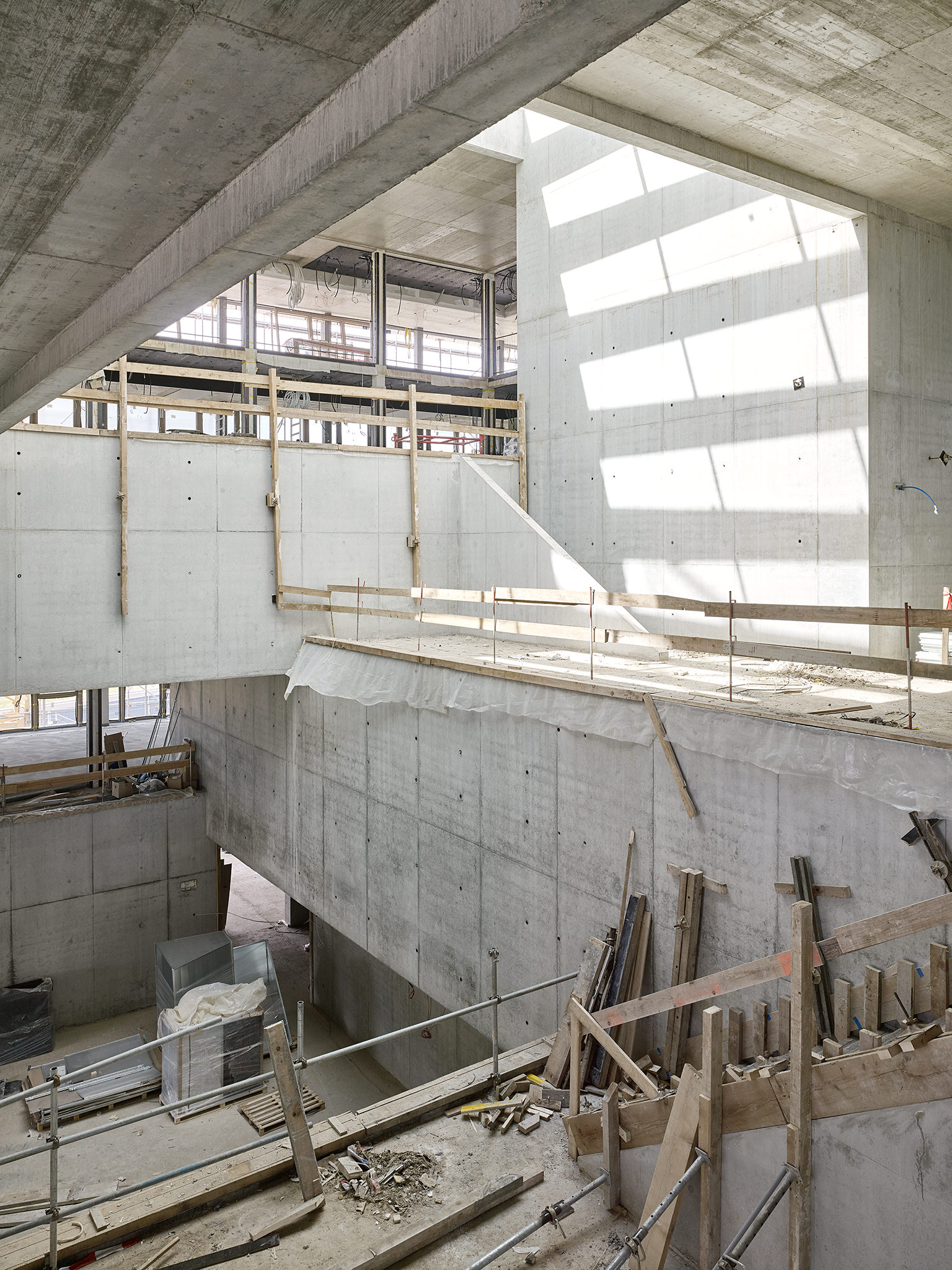 UNIL Sport Cluster construction site